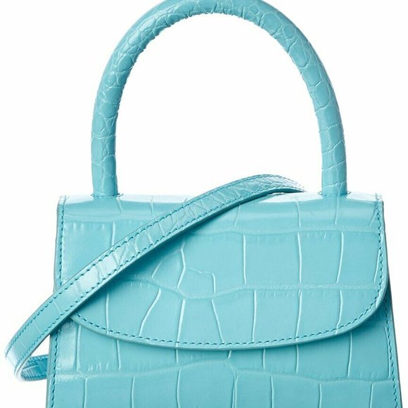 By Far Croc-Embossed Leather Shoulder Bag Women's - Picture 3 of 3